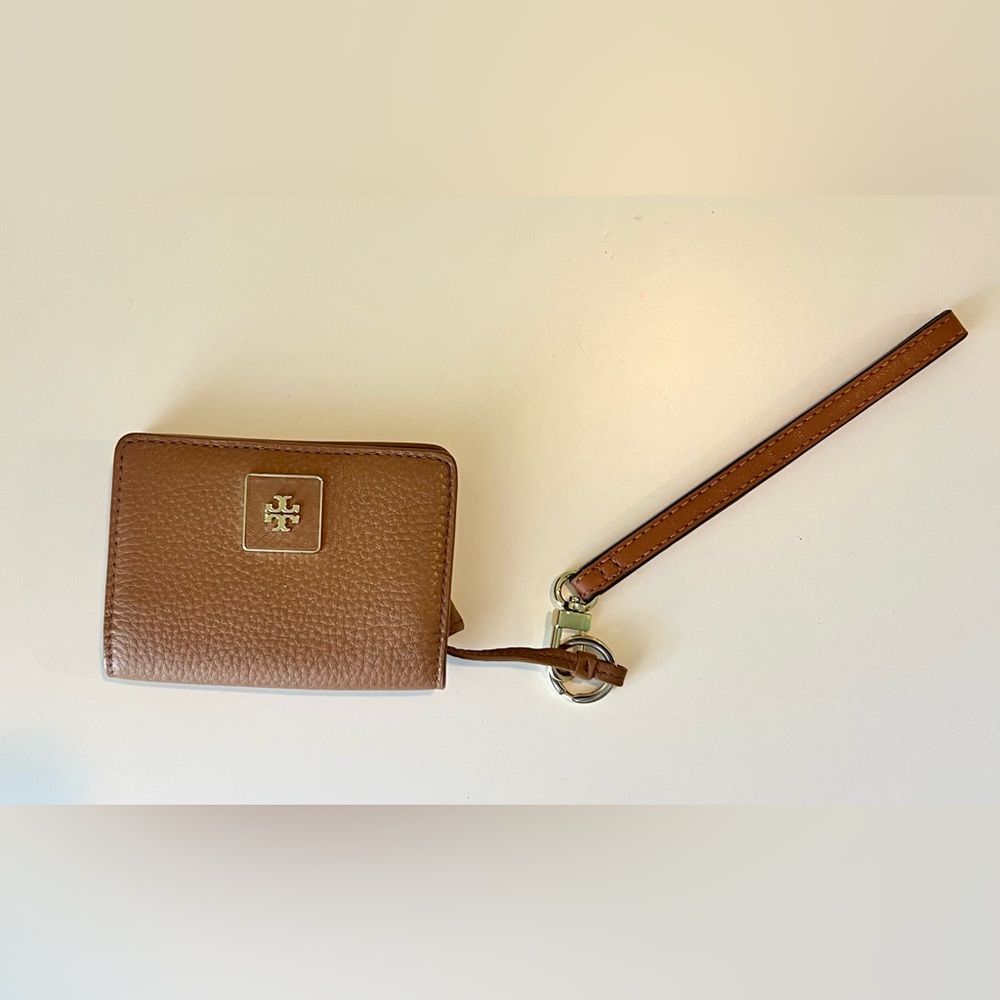 Tory Burch Light Brown Wristlet